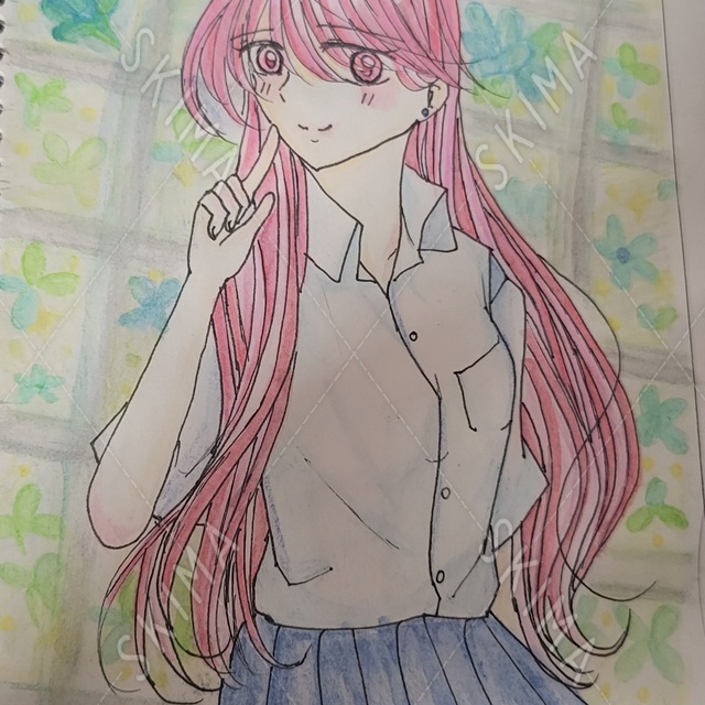 ぼけーっとしてる女の子