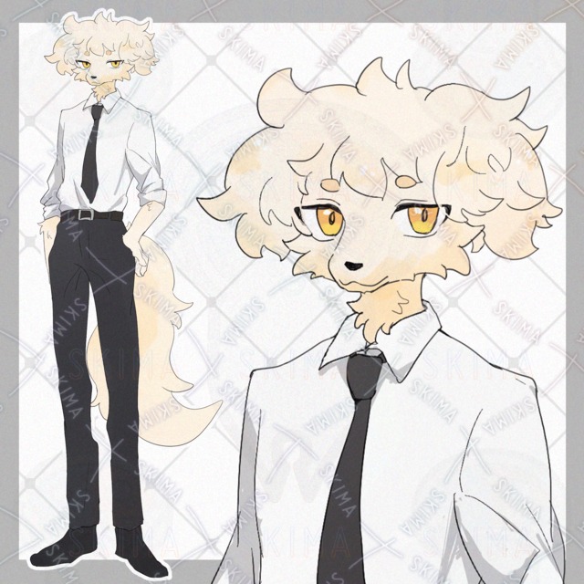 犬の獣人【表情8種類】