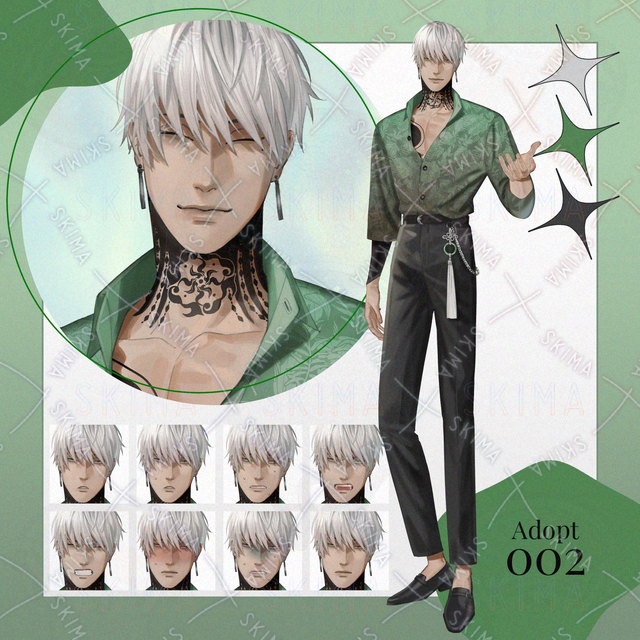 《Adopt002》表情差分9種