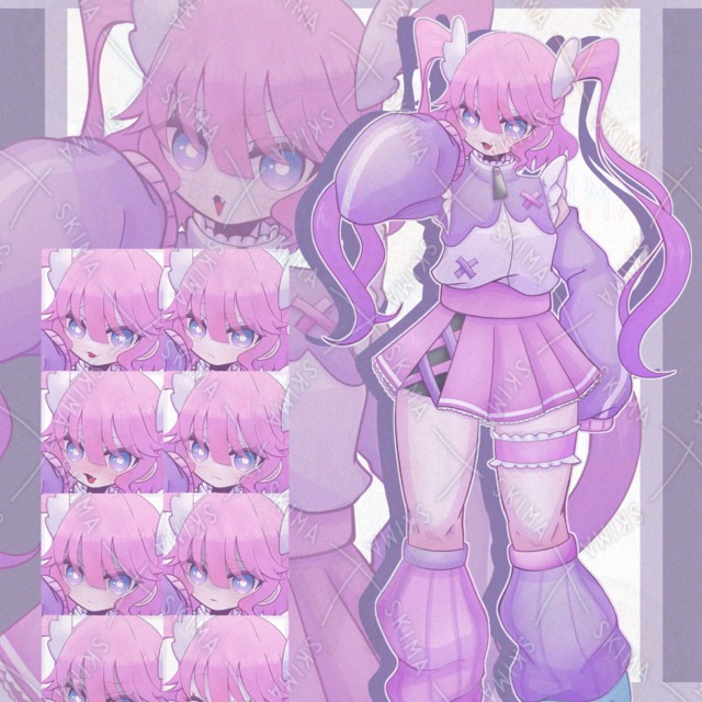 【表情10種】生意気そうな女の子