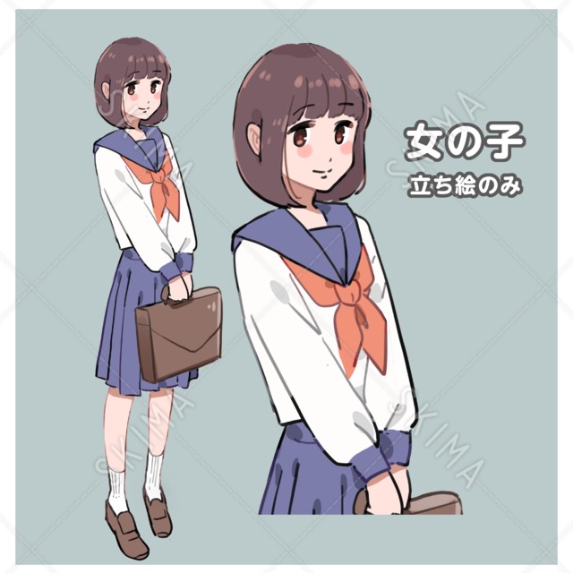 女の子