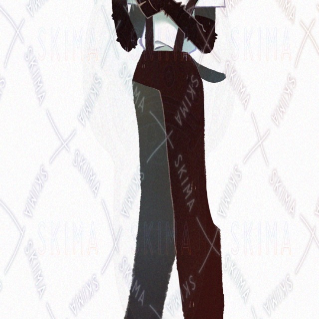 黒ヤギの獣人【表情6種】の商品画像7枚目