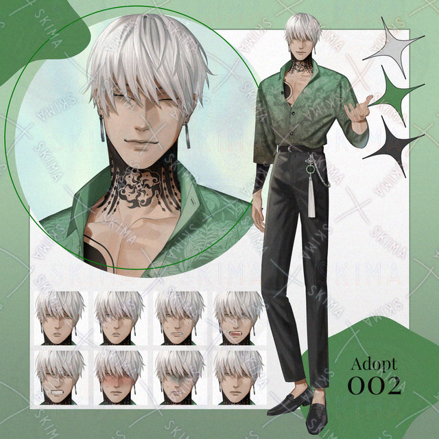 《Adopt002》表情差分9種