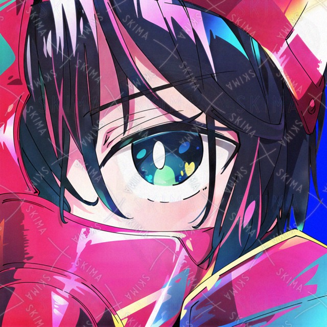 【SNSアイコン】近未来マスク