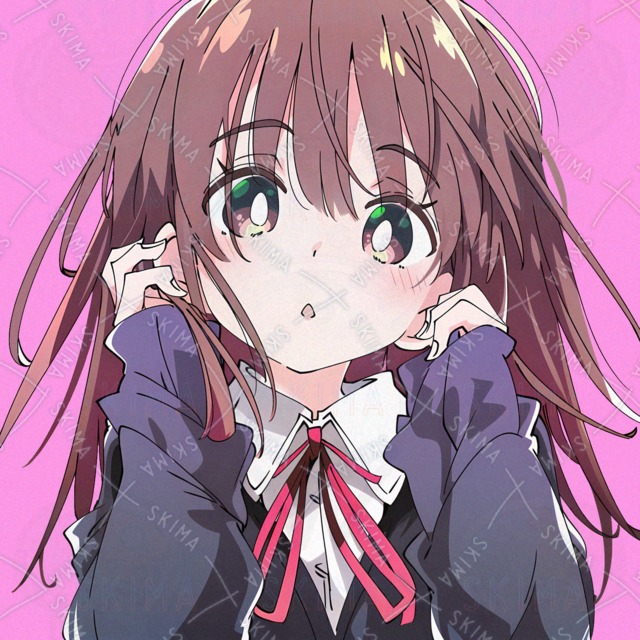 【SNSアイコン】制服を着た女の子です