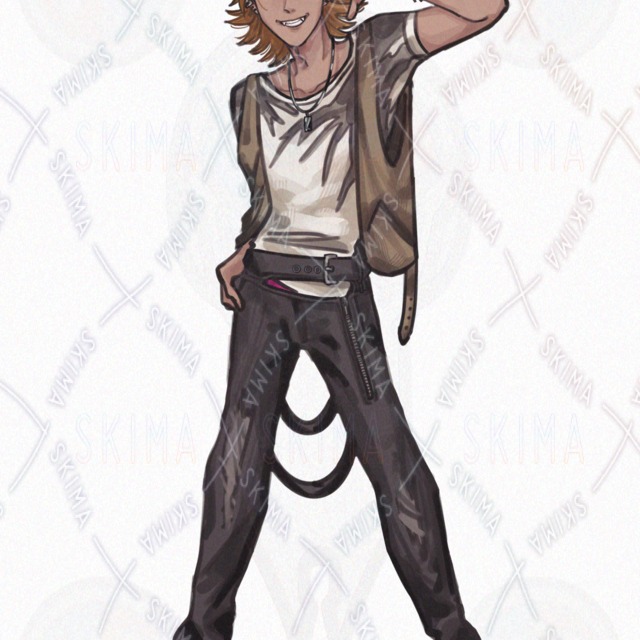 平成ギャル男風キャラクター