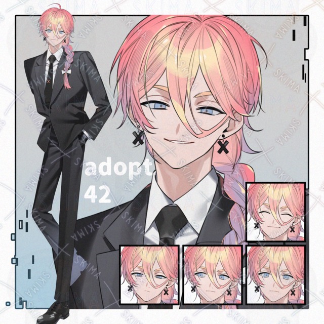 adopt42【表情6種】