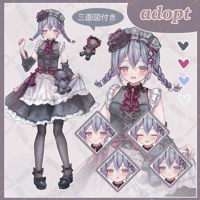 ゴスロリの女の子