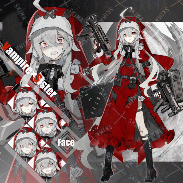 二丁拳銃の吸血鬼シスター