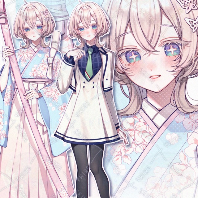 和洋着せ替え🌸表情8種