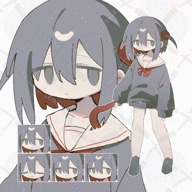 バールを持った女の子