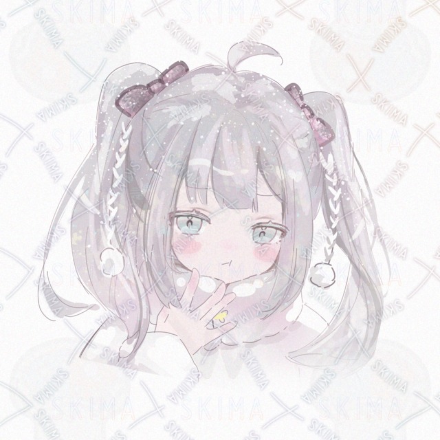 ゆるい女の子のイラスト