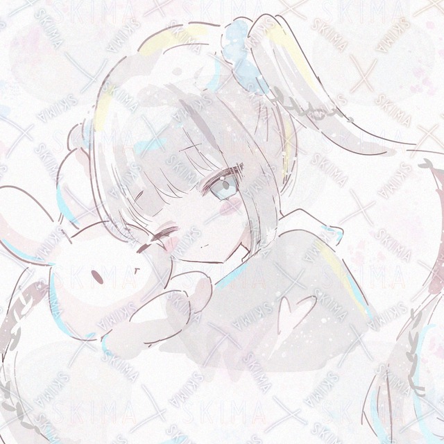 ゆるい女の子のイラスト