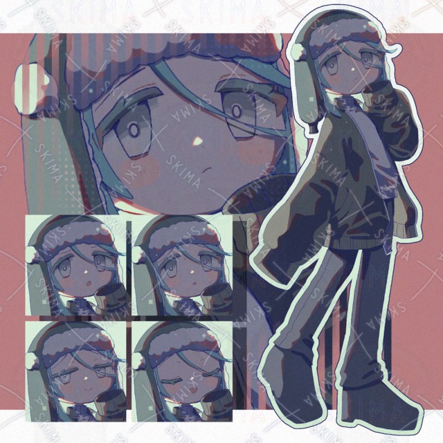 フライトキャップの男の子