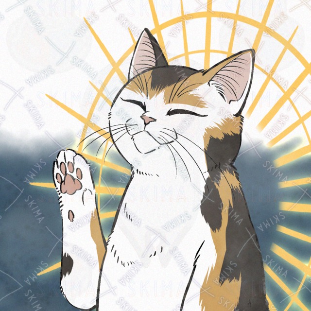 SNSアイコン　猫