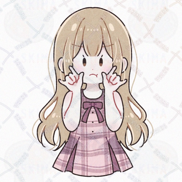 For TRPG, movies, icons! Yurukawa Kawaii Girl/ All 6 kinds of expressions [Standing picture on the waist C 的商品圖片第 6 張