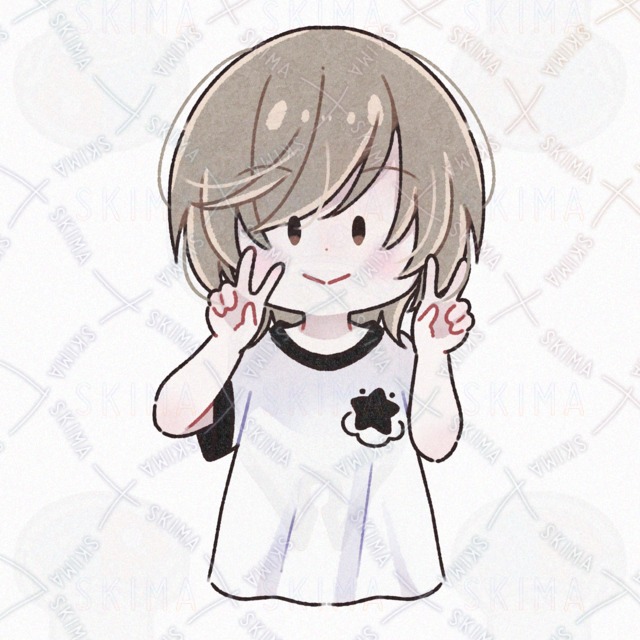 For TRPG, video, icons! Loose Kaw Kawaii Girl/ All 6 kinds of expressions [Standing on the waist] D 的商品圖片第 4 張