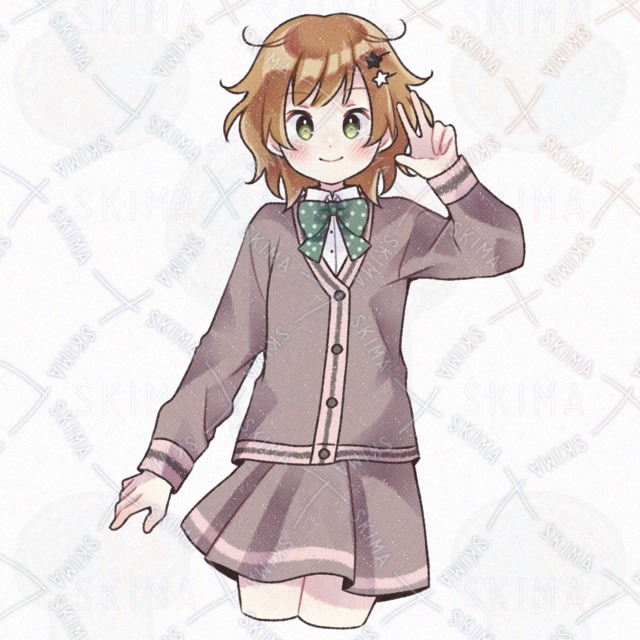 School Uniform × Yurukawa Girl [Standing / Thigh / Commercial use permitted] / Total 6 kinds of expression B 的商品圖片第 4 張