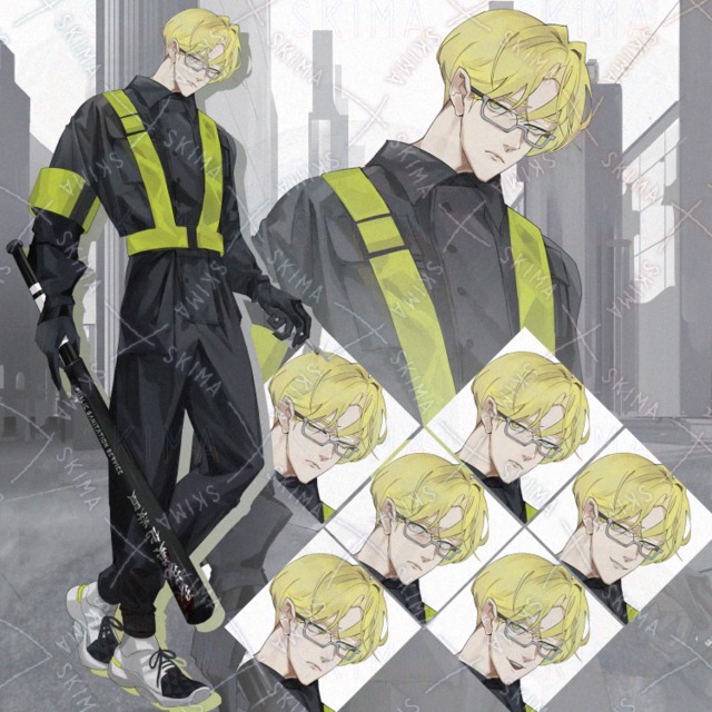 仕事熱心なつなぎ制服の清掃員