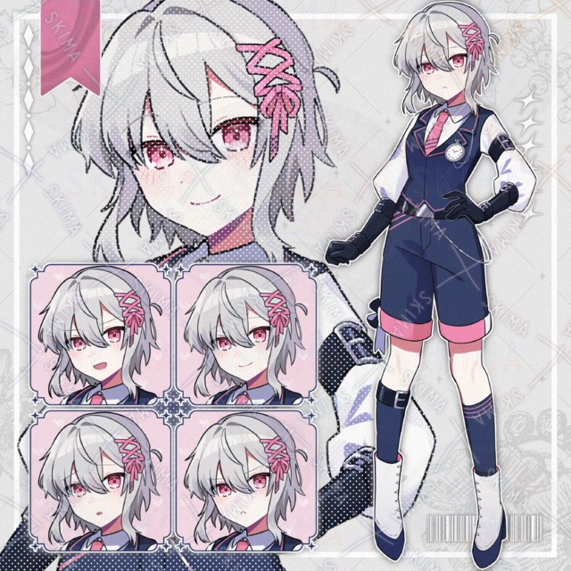 【表情5種】adopt