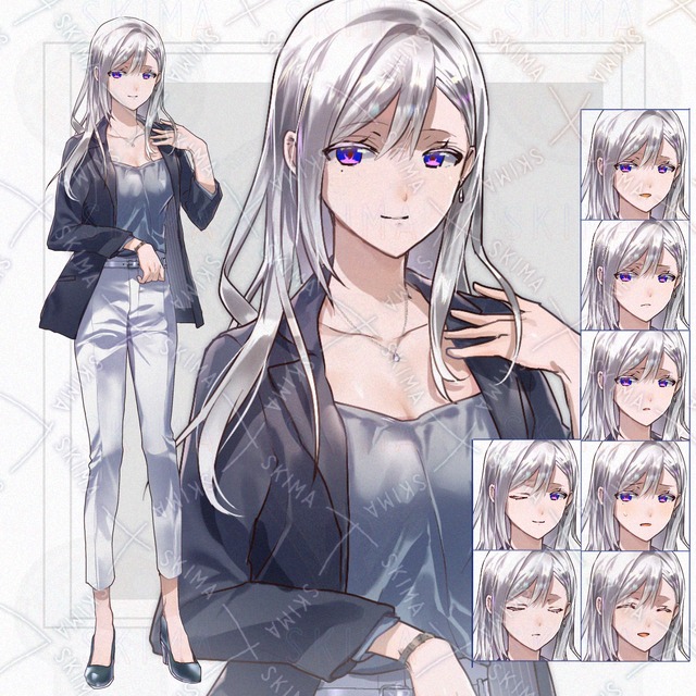 adopt【表情8種】