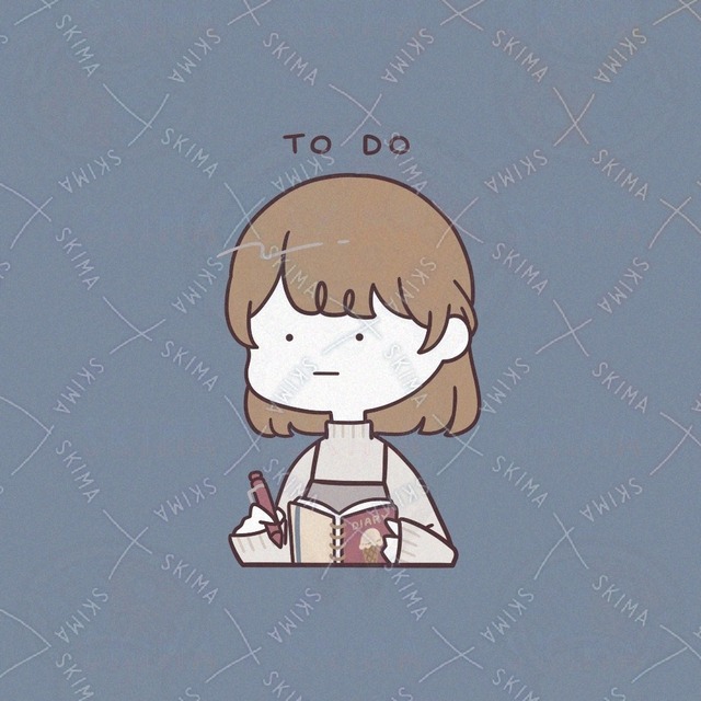 【アイコン】女の子【背景透過あり】