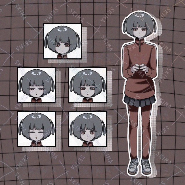 女の子【表情差分5種類】