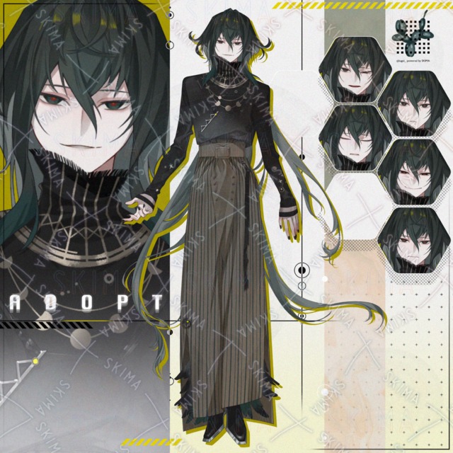 【adopt】表情6種/怪しげな男