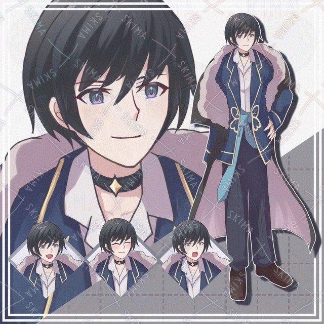 【表情10種】コートの男性【立ち絵】