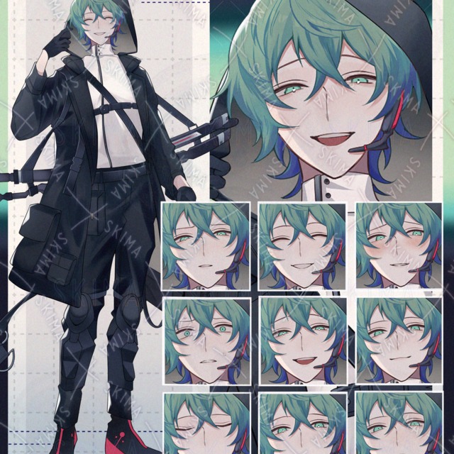 【表情9種】戦闘員