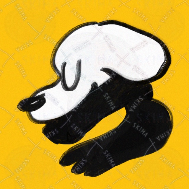 マフラー犬アイコン