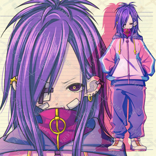 【表情7種】怪我してる子