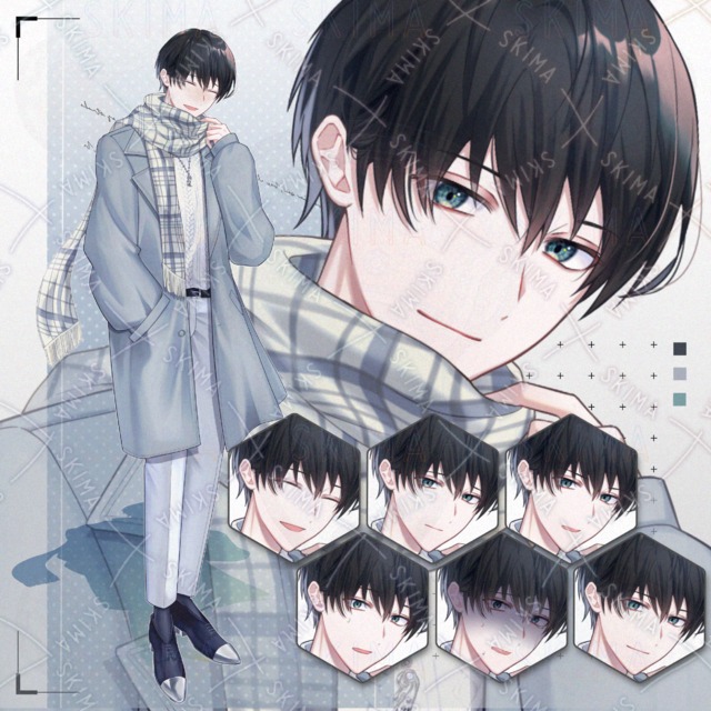 Adopt【表情7種＋小物】