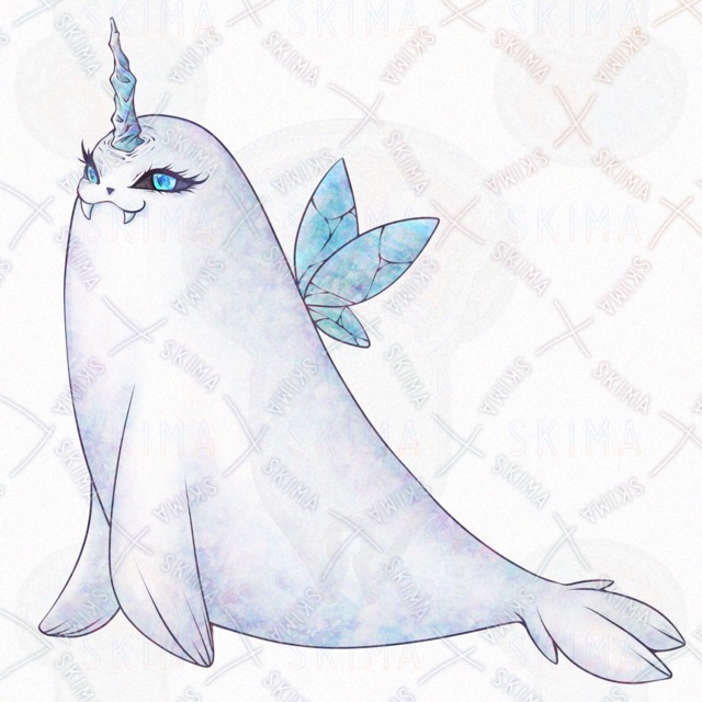 【立ち絵】 気高いアザラシ 人外 【アイコン】