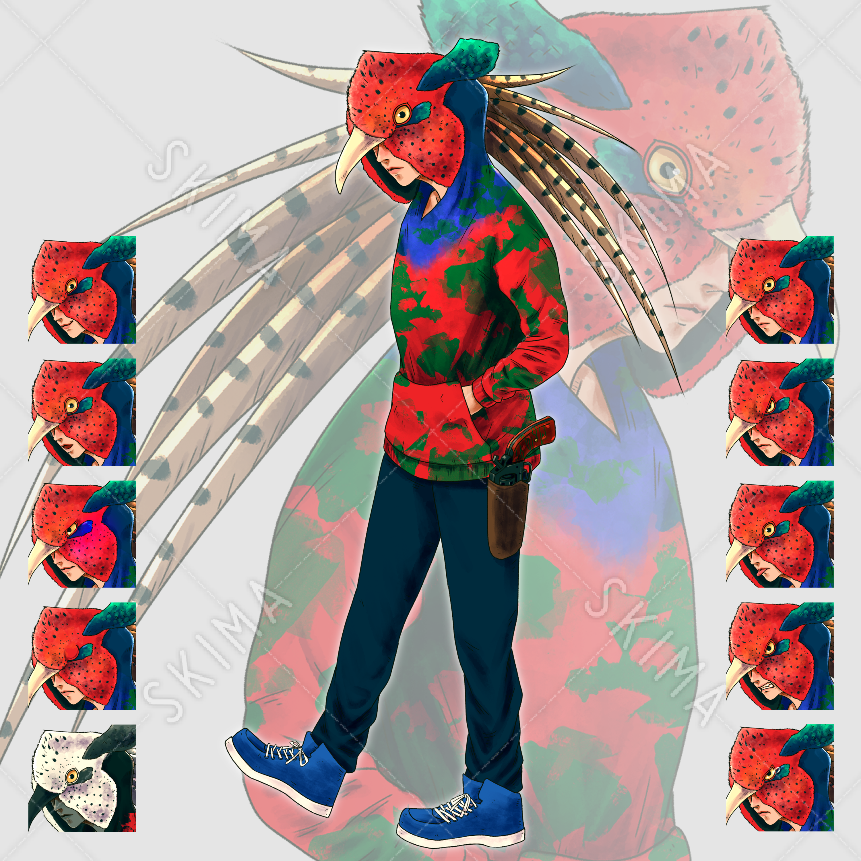 桃太郎 キジ スキマ スキルのオーダーメイドマーケット Skima