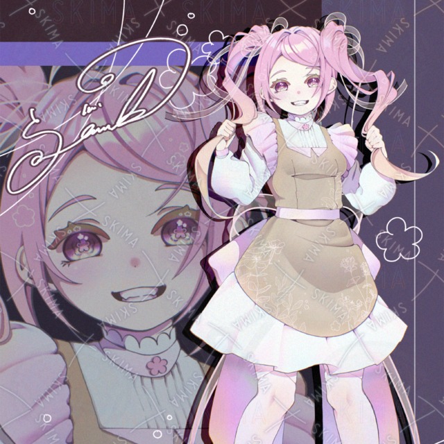 ピンクリボンな女の子