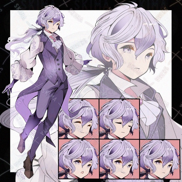 少年　表情５種