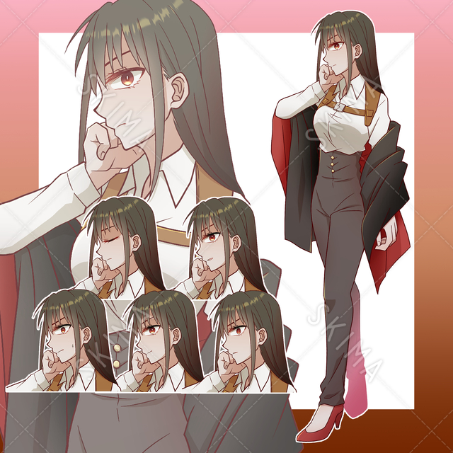 エージェント風の女性