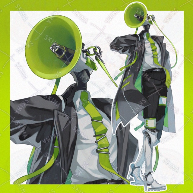 【異形頭シリーズ】メガホン