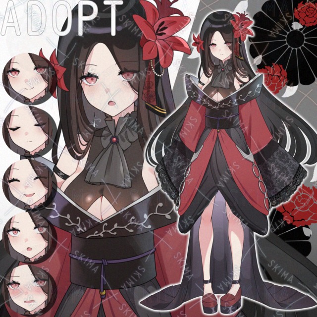 【15日迄お値下げ】Adopt.アカユリ/巫女