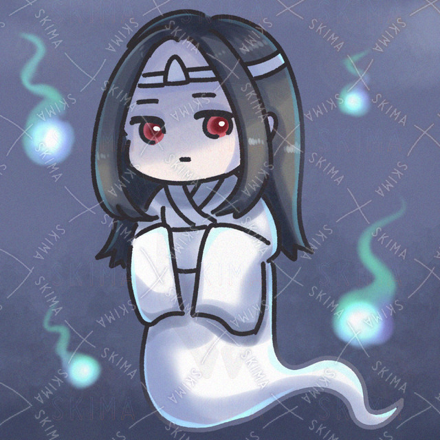 長髪のゆうれい