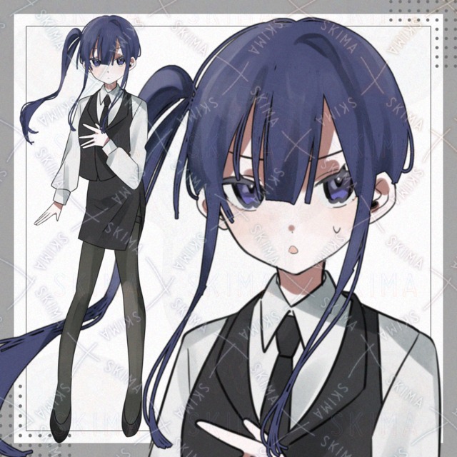 スーツの女性【表情差分7種】