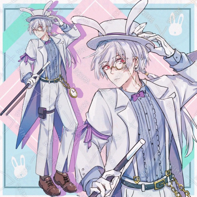 うさぎ紳士なお兄さん【表情差分5枚】