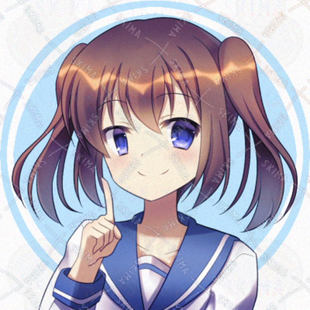 ツインテ女の子のアイコン