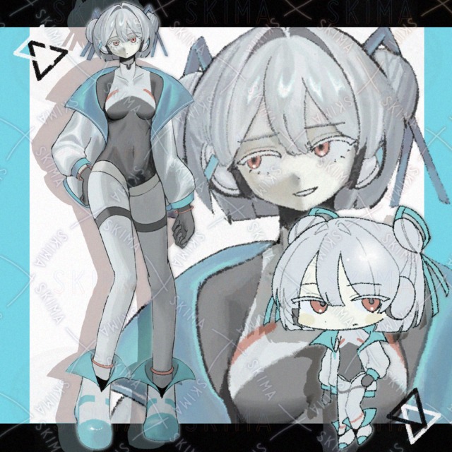 Adopt30　ブルーサイバーガール