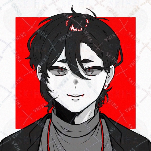 中性的な創作男子イラスト