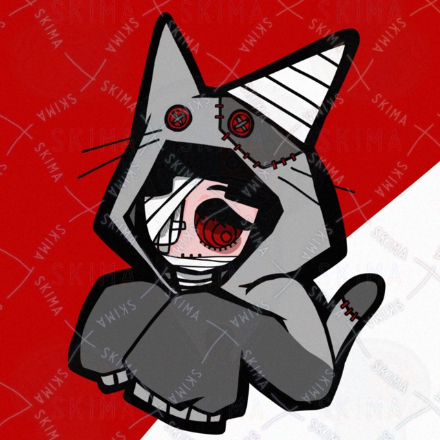 猫パーカー少女