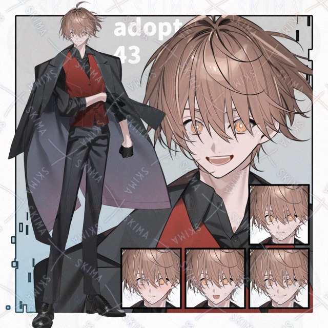 adopt43【表情8種】