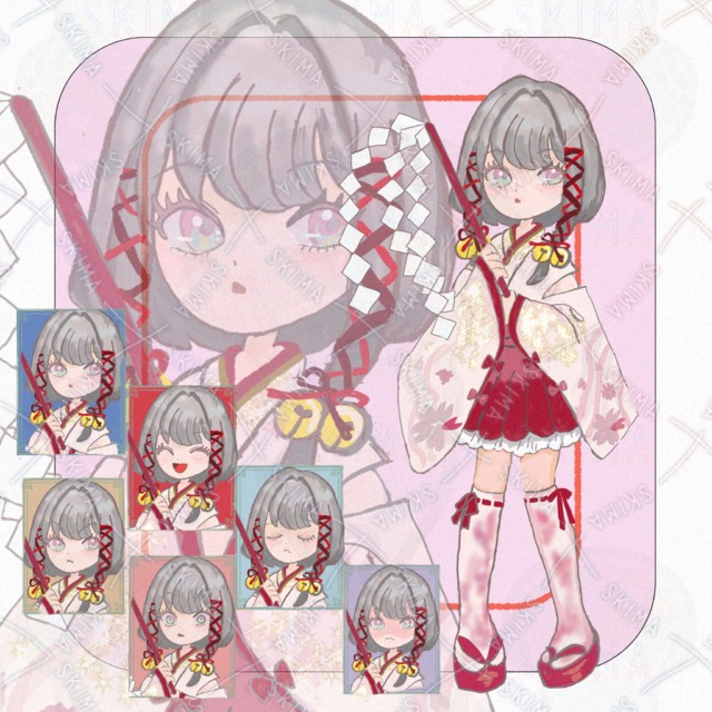 ボフヘアの巫女