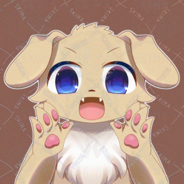 犬のケモノキャラクター